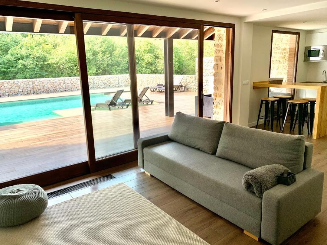 2 Apartamentos en villa con piscina privada en Asturias El Marquesau Noriega Exterior foto