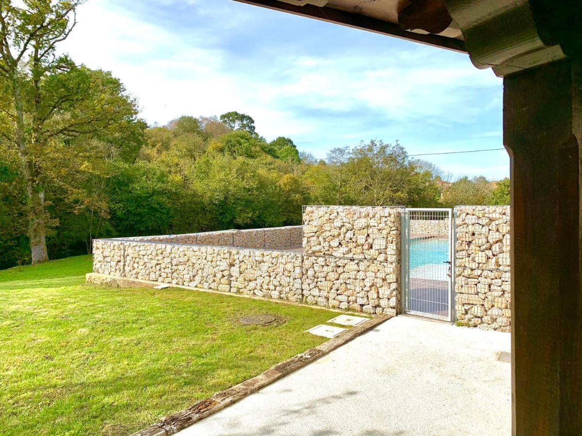 2 Apartamentos en villa con piscina privada en Asturias El Marquesau Noriega Exterior foto